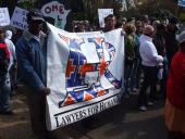 LHR march against xenophobia (2008)